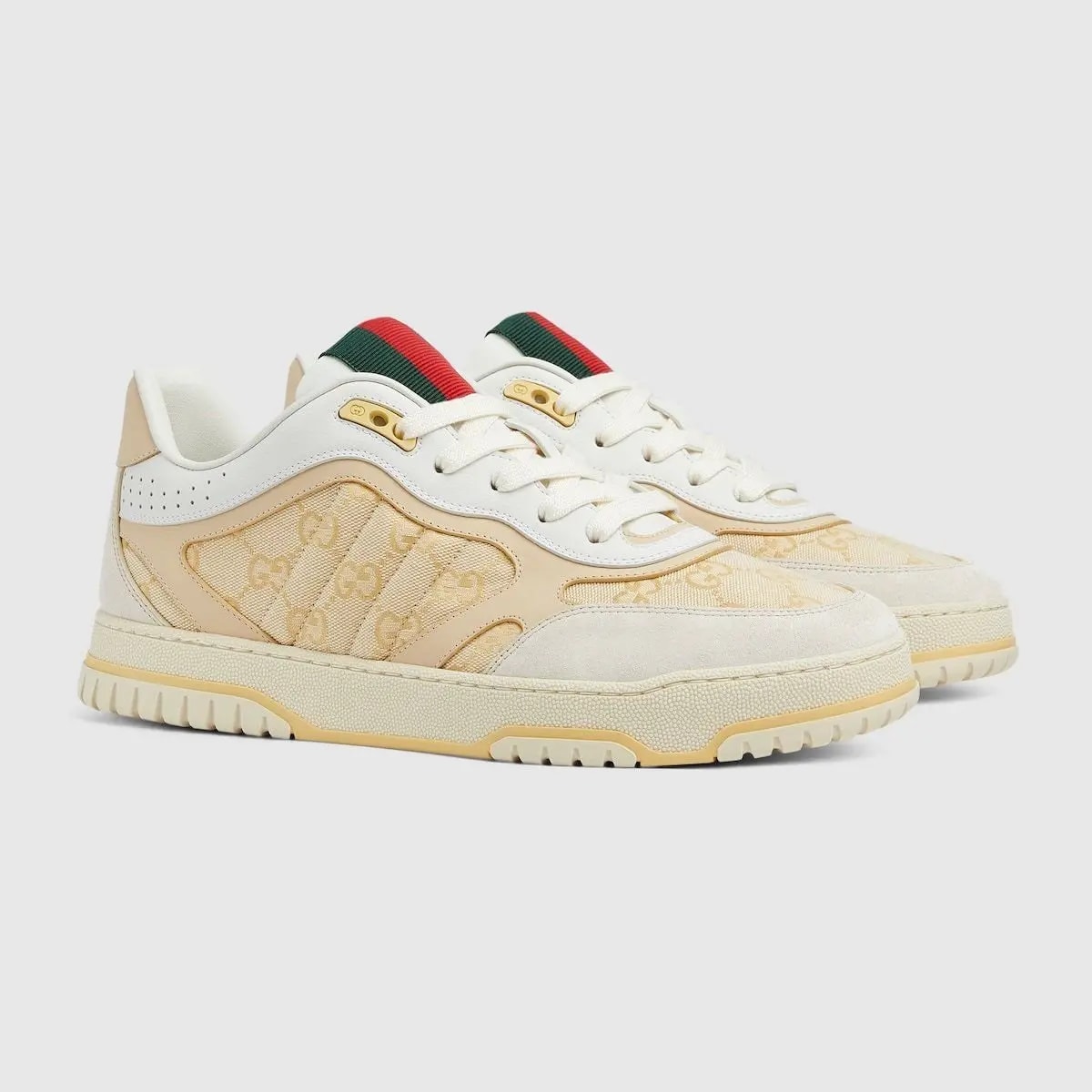 Giày Gucci Re-Web Trainer 'Light Beige' 824221-AADJA-9572 — ảnh 4