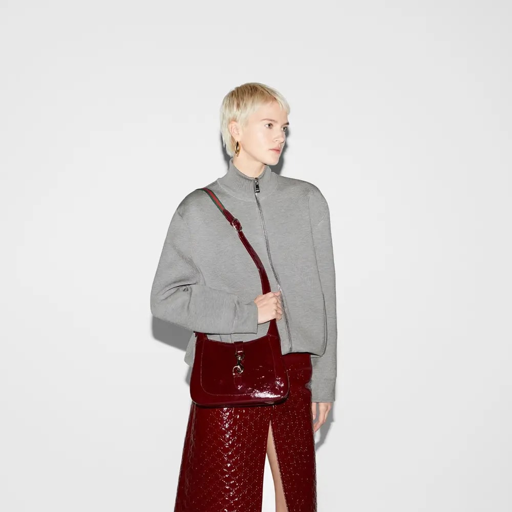 Túi Gucci Jackie Small Shoulder Bag 'Red' 782849-AADHF-6449 — ảnh 3
