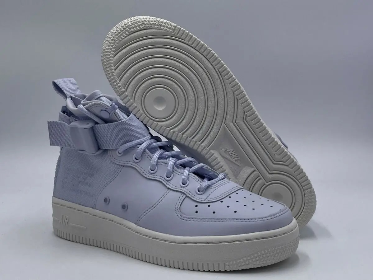 Giày Nike SF Air Force 1 Mid GS 'Palest Purple' AJ0424-500 — ảnh 2