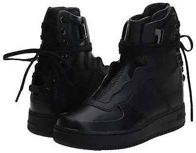 Giày Nike Air Force 1 Rebel XX 'Triple Black' AO1525-001 — ảnh 3
