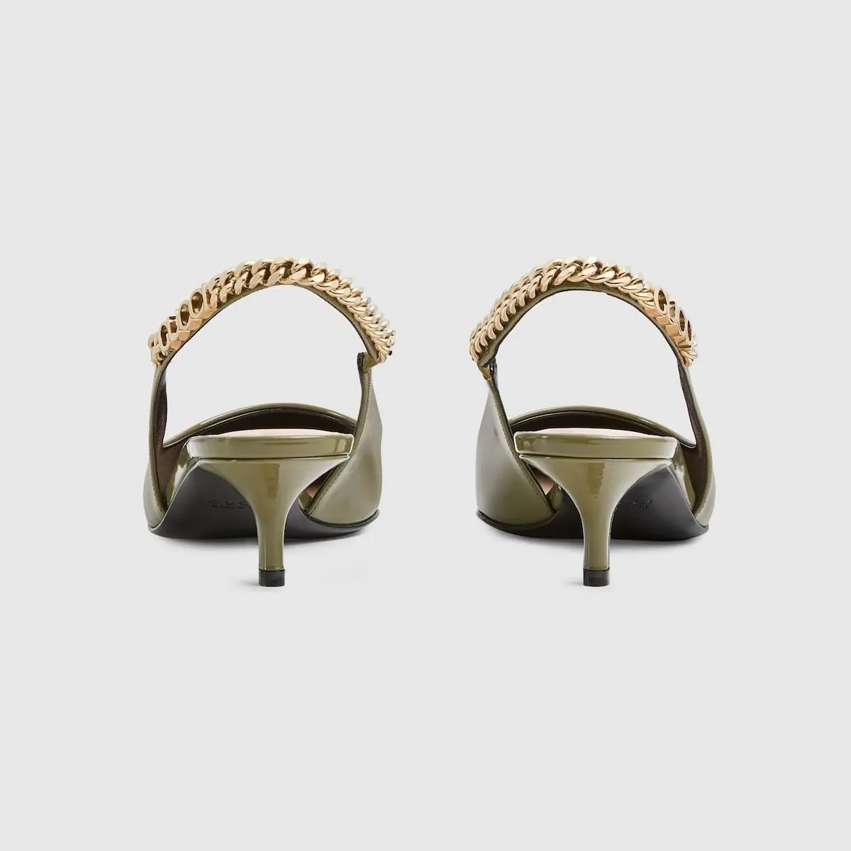 Giày Gucci Signoria Slingback Pump 'Dark Green' 782832-BNC80-3706 — ảnh 3
