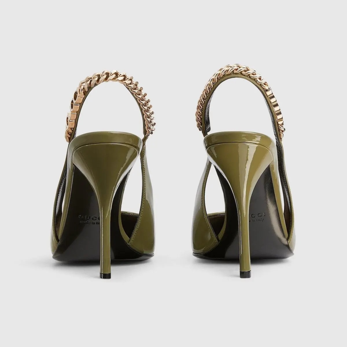 Giày Gucci Signoria Slingback Pump 'Dark Green' 783821-BNC80-3706 — ảnh 3