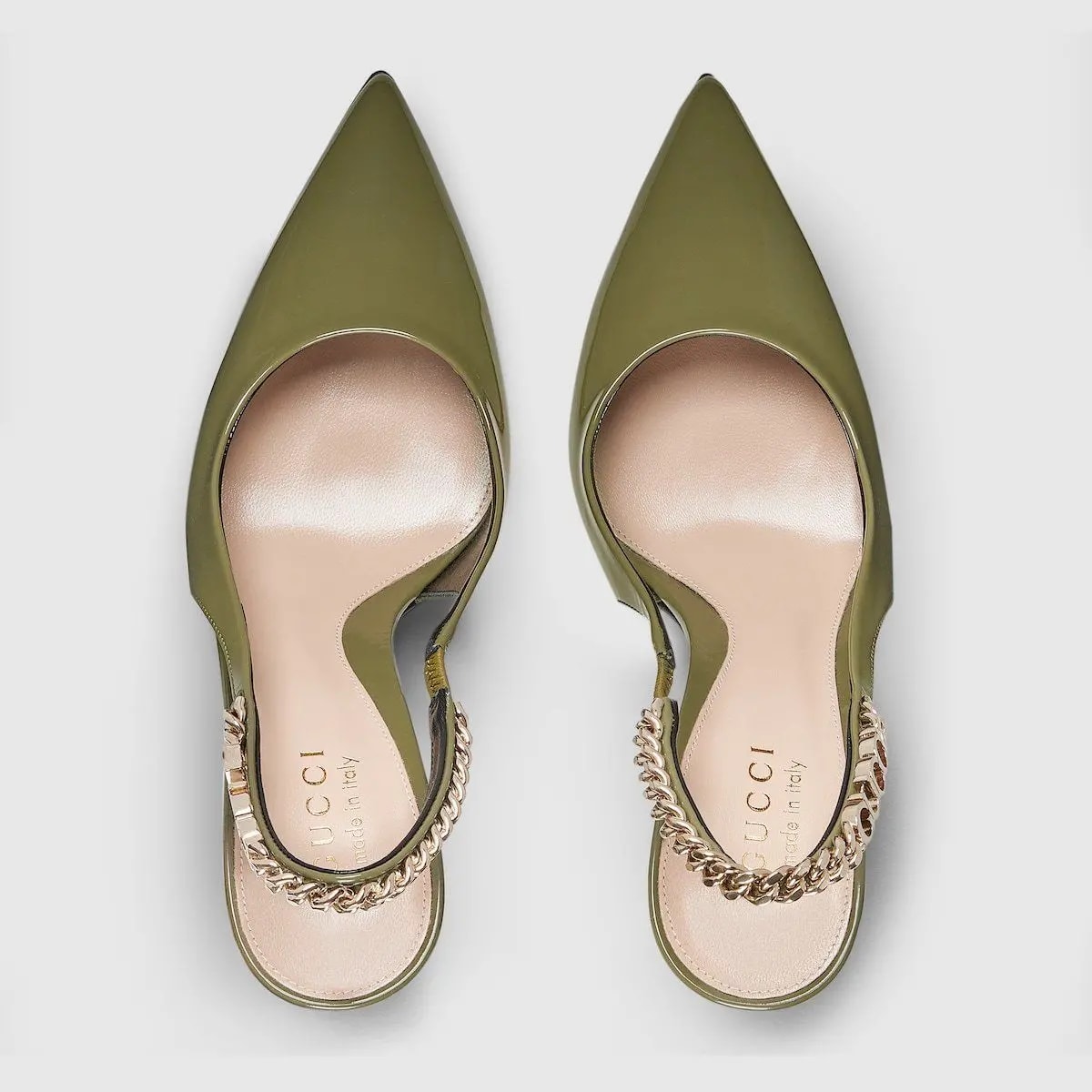 Giày Gucci Signoria Slingback Pump 'Dark Green' 783821-BNC80-3706 — ảnh 2