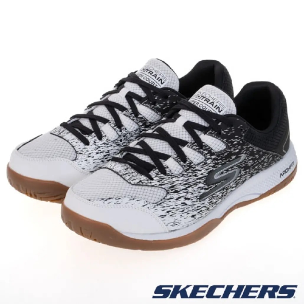 Giày Skechers Viper Court 'Black White' 246070C-WBK — ảnh 2