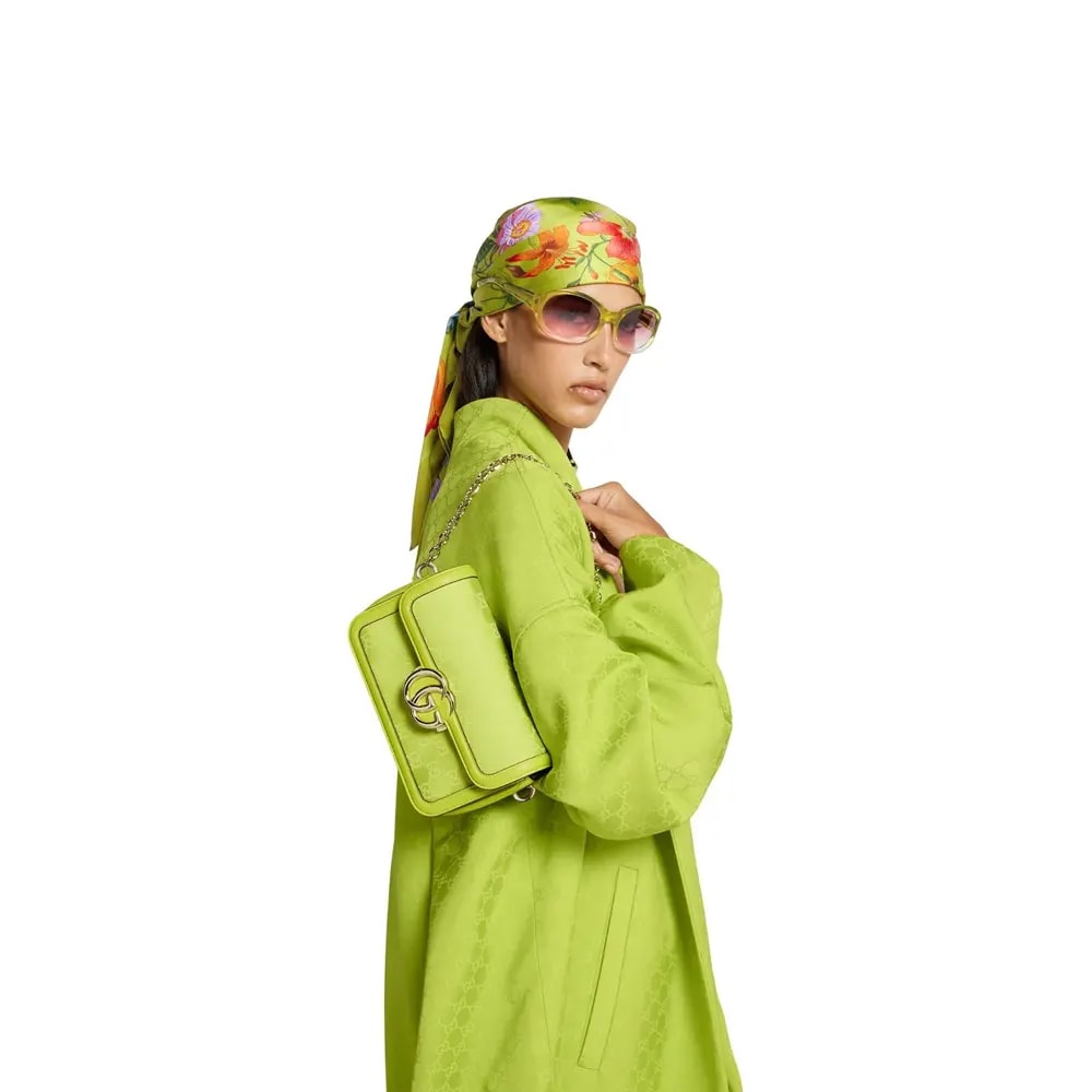 Túi Gucci Go Small Shoulder Bag 'Bright Green' 826761-FAEKL-3520 — ảnh 3