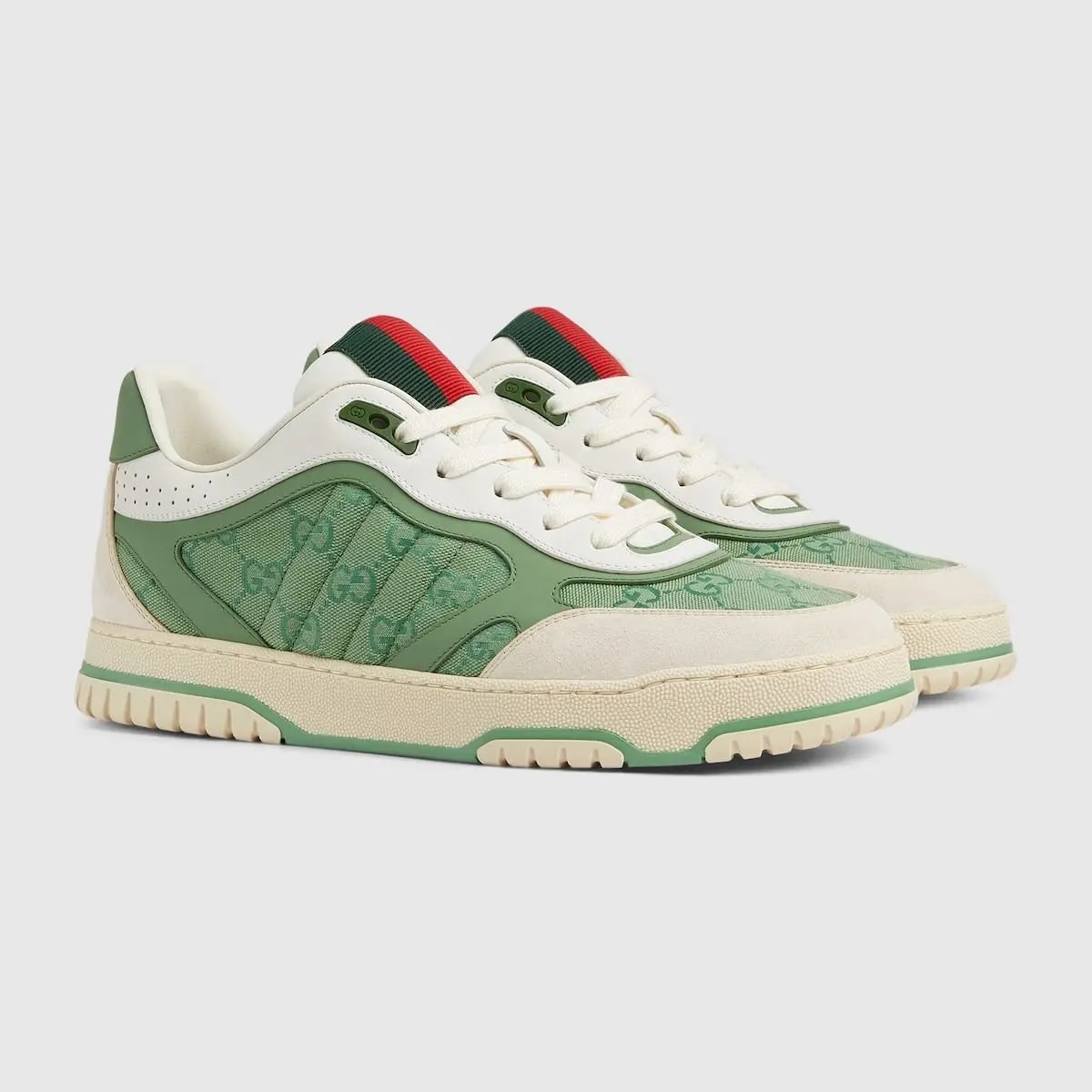 Giày Gucci Re-Web Trainer 'Green' 824221-AADJA-9573 — ảnh 4