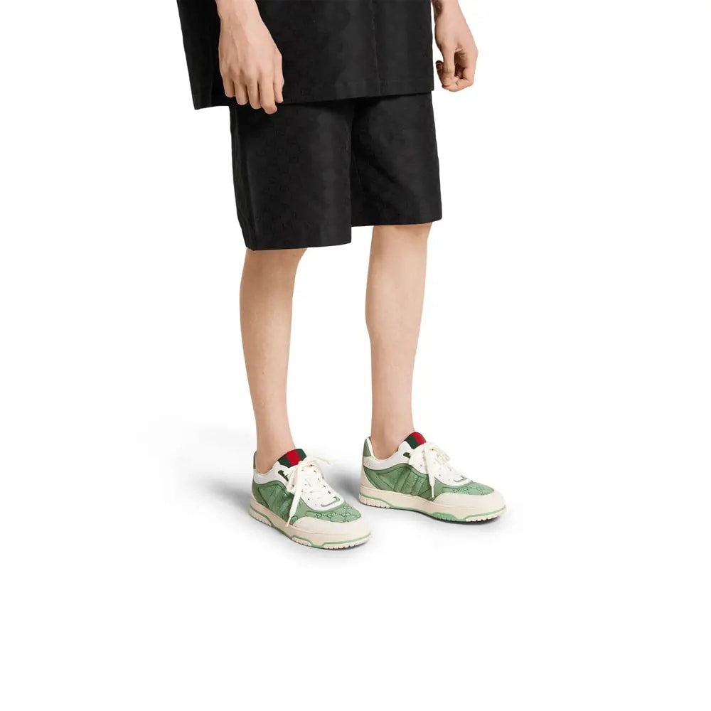 Giày Gucci Re-Web Trainer 'Green' 824221-AADJA-9573 — ảnh 2