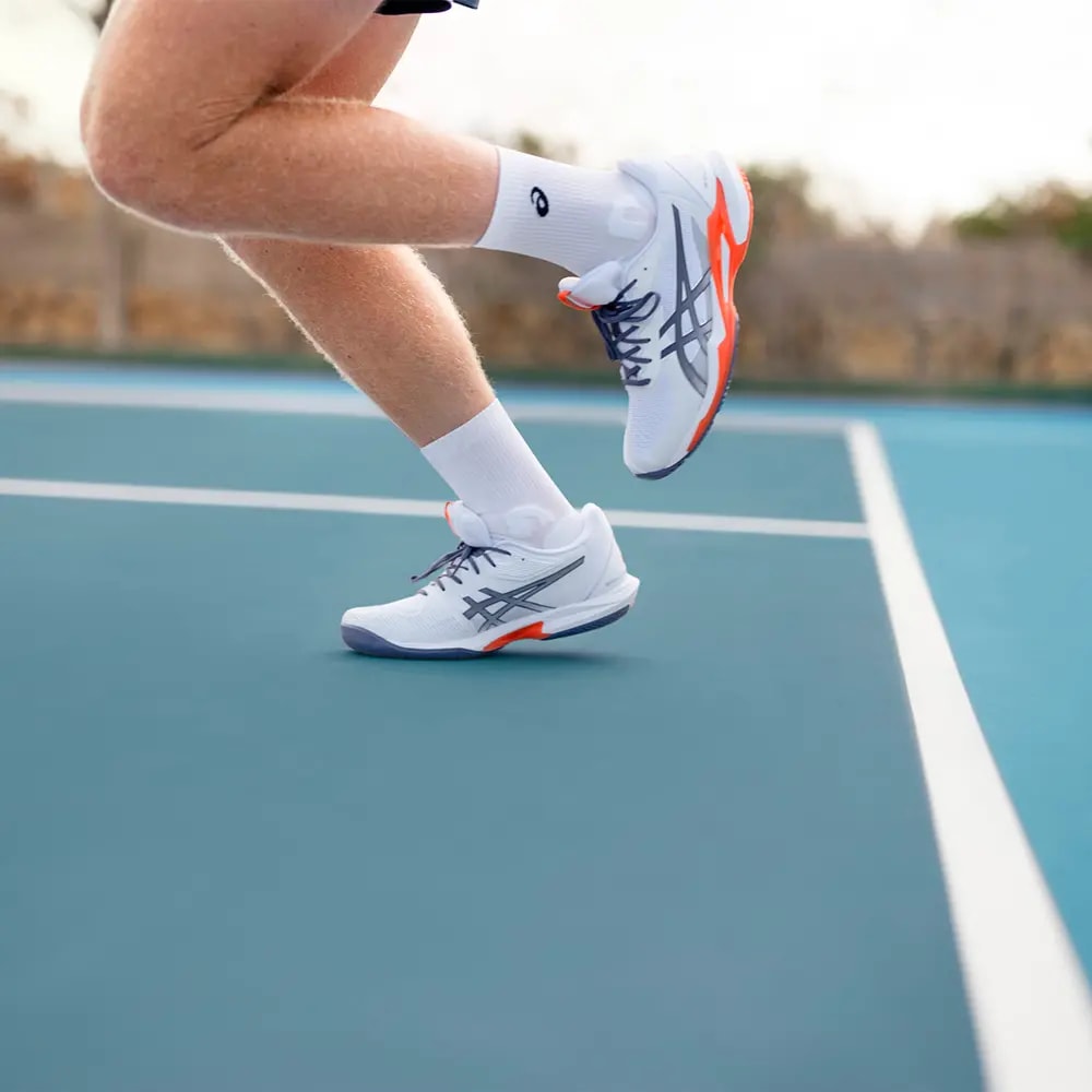 Giày Asics Solution Speed FF 3 'White Orange' 1041A438-103 — ảnh 2