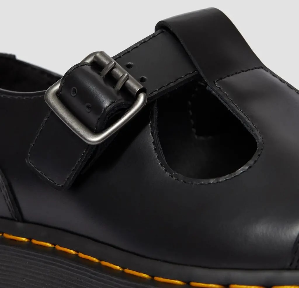Giày Dr.Martens Bethan Polished Smooth Leather 'Black' 15727001 — ảnh 5