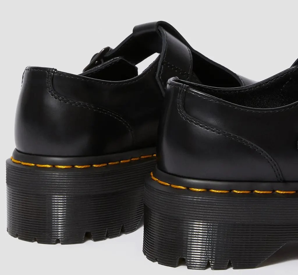 Giày Dr.Martens Bethan Polished Smooth Leather 'Black' 15727001 — ảnh 3