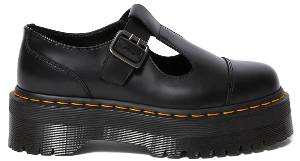 Giày Dr.Martens Bethan Polished Smooth Leather 'Black' 15727001 — kich-thuoc: 40