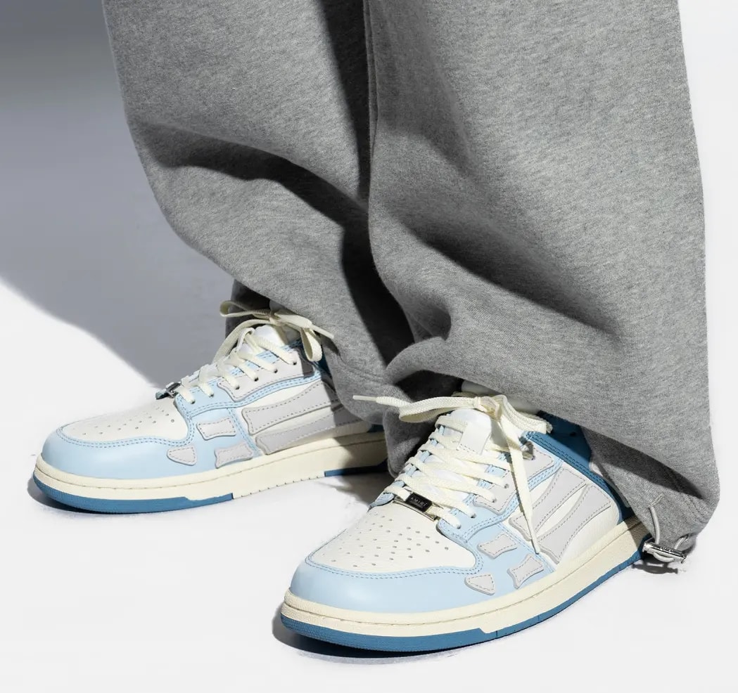 Giày Amiri Skel Top Low 'Blue White' AMFOSR1031-449 — ảnh 3