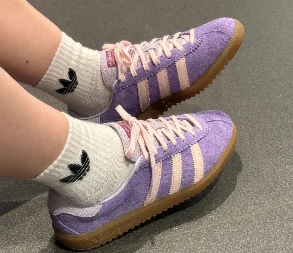 Giày Adidas Originals Bermuda 'Purple' JR7157 — ảnh 3