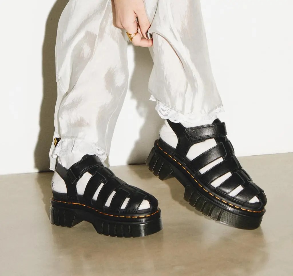 Dép Dr.Martens Ricki Fisherman Platform Sandals 'Black' 31549001 — ảnh 2