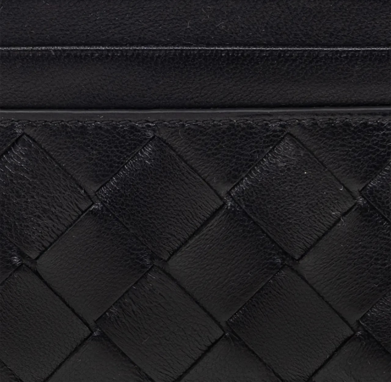 Ví Bottega Veneta Intrecciato Cardholder 'Black' 742325-VCPP3-8425 — ảnh 2