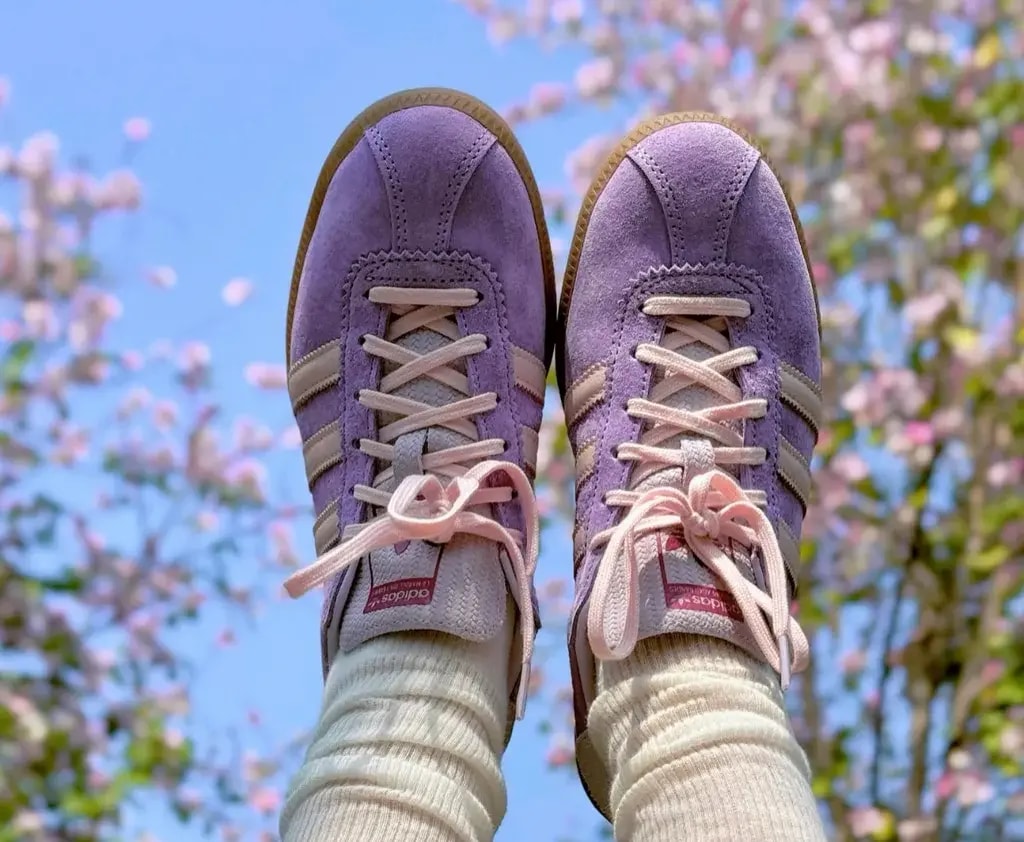 Giày Adidas Originals Bermuda 'Purple' JR7157 — ảnh 4