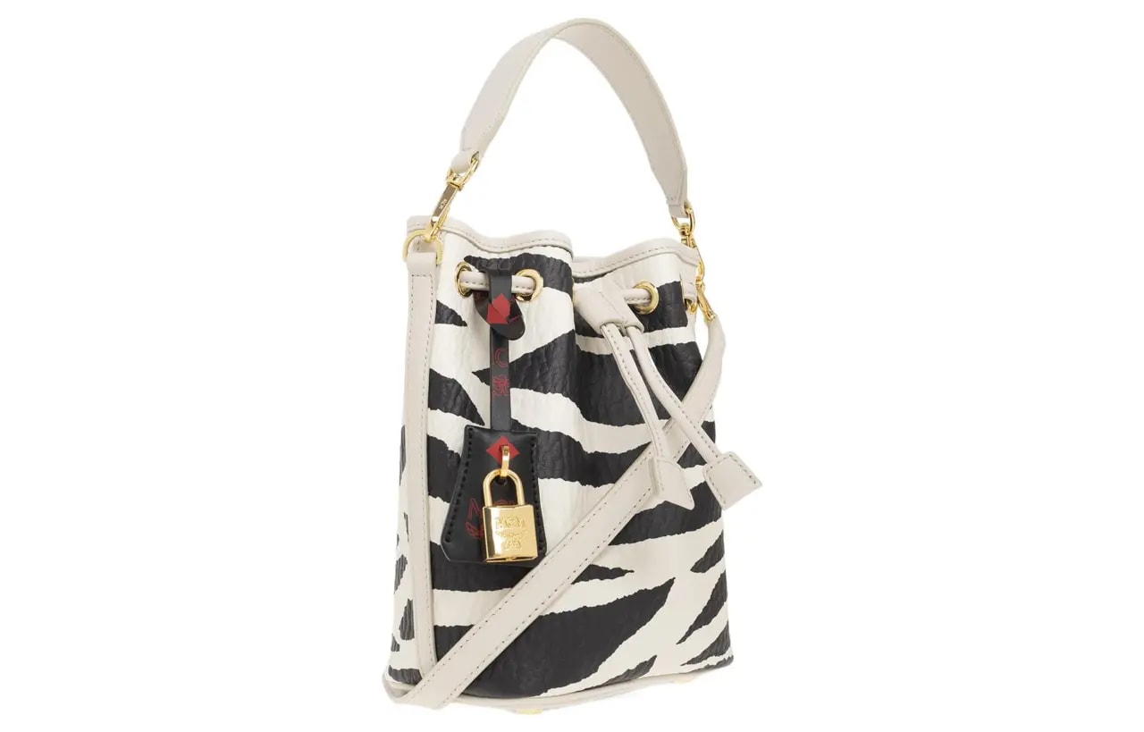 Túi MCM Meta Safari 'Black White' MWDDSDU07BK001 — ảnh 4