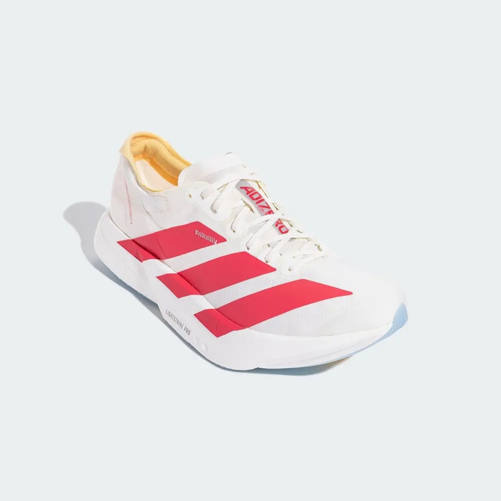 Giày Adidas Adizero Adios Pro 4 'White Red' JR4542 — ảnh 4