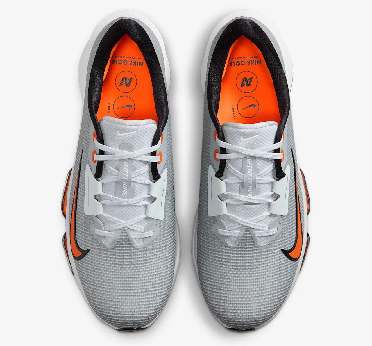 Giày Nike Infinity Tour 2 Golf 'White Safety Orange' HQ2159-001 — ảnh 5