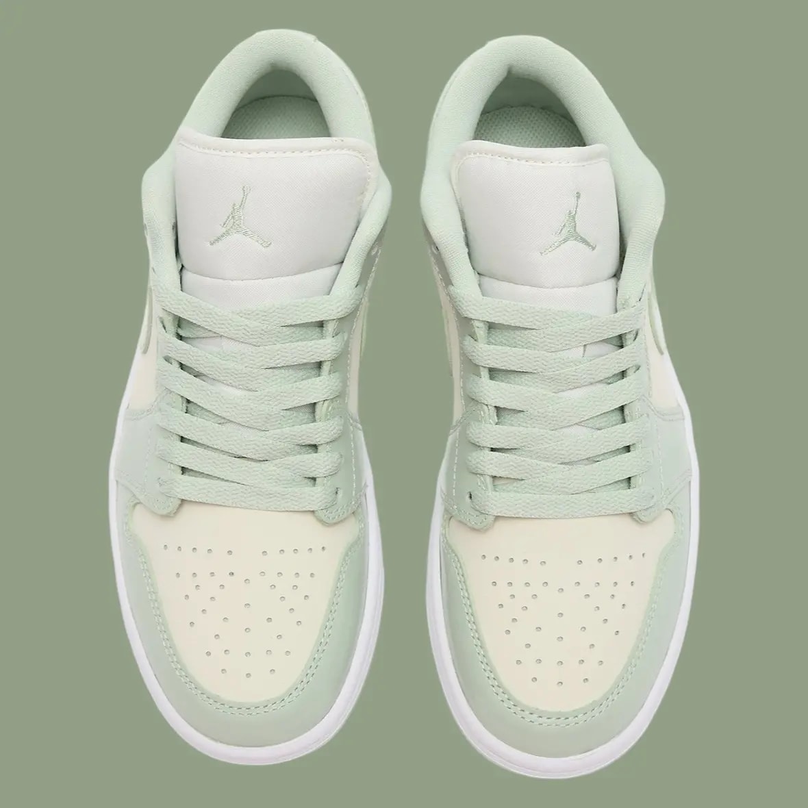 Giày Nike Air Jordan 1 Low 'Seafoam Sail' HF4078-100 — ảnh 4