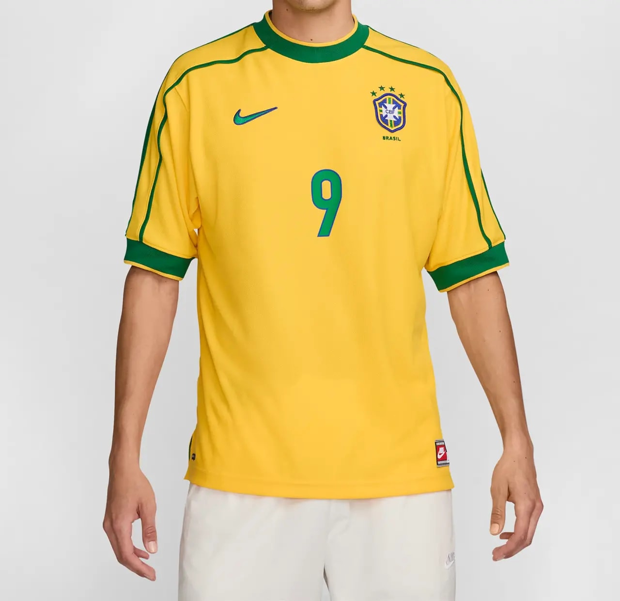 Áo Nike Brazil 1998 Reissue Jersey 'Ronaldo' IB1155-741 — ảnh 3