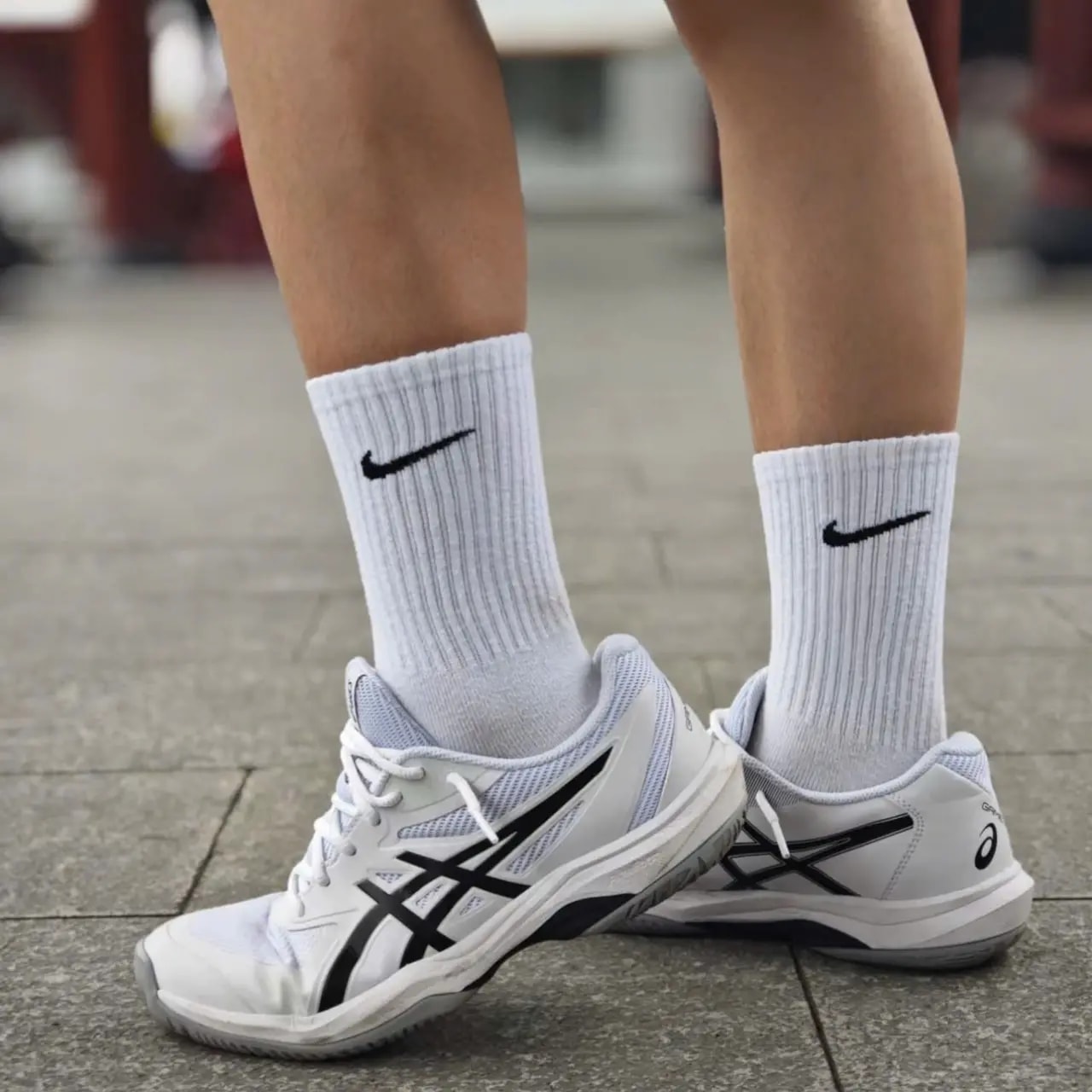 Giày Asics Game FF 'White Black' 1041A489-101 — ảnh 3