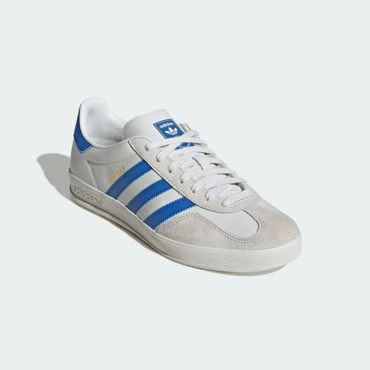 Giày Adidas Gazelle Indoor 'Crystal White Blue Grey' JH5408 — ảnh 4