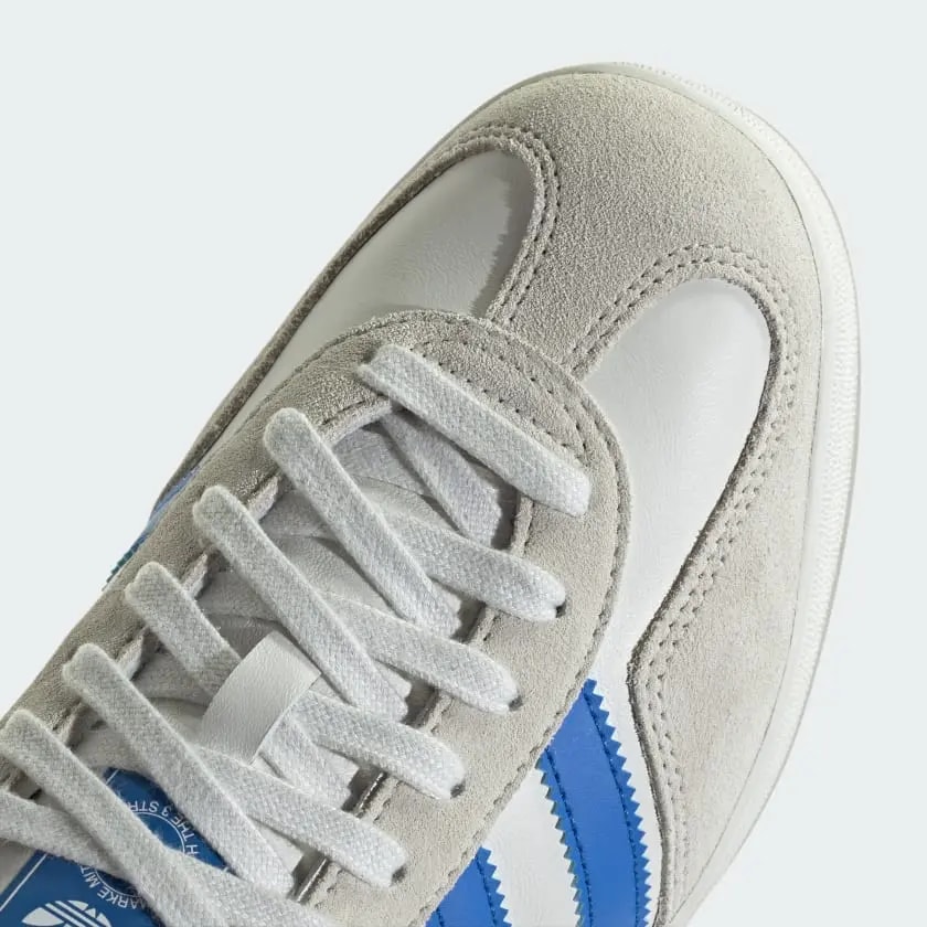 Giày Adidas Gazelle Indoor 'Crystal White Blue Grey' JH5408 — ảnh 2