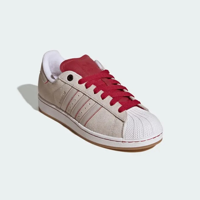 Giày Adidas Superstar II 'Crystal White Team Victory Red' JI0133 — ảnh 4