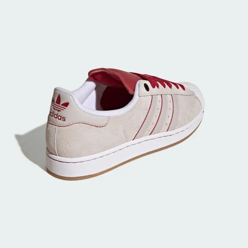 Giày Adidas Superstar II 'Crystal White Team Victory Red' JI0133 — ảnh 3