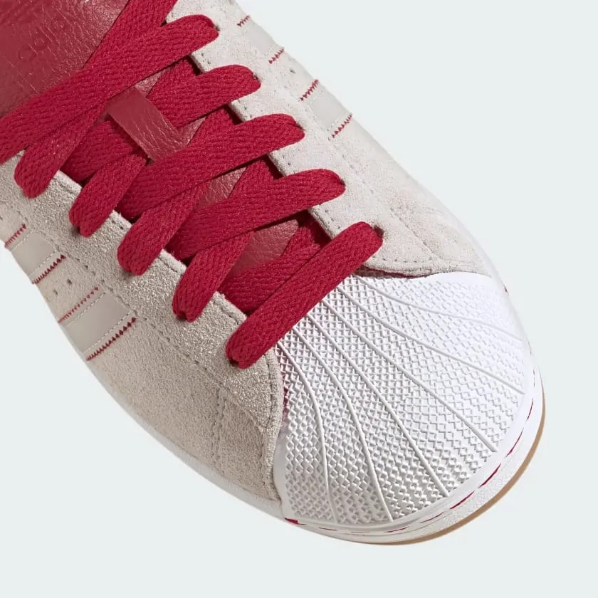 Giày Adidas Superstar II 'Crystal White Team Victory Red' JI0133 — ảnh 2