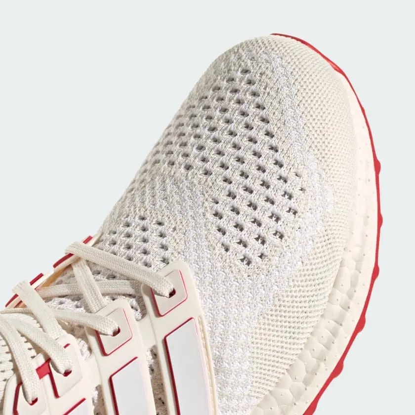 Giày Adidas UltraBoost 1.0 'Chalk White Scarlet' JR3149 — ảnh 2