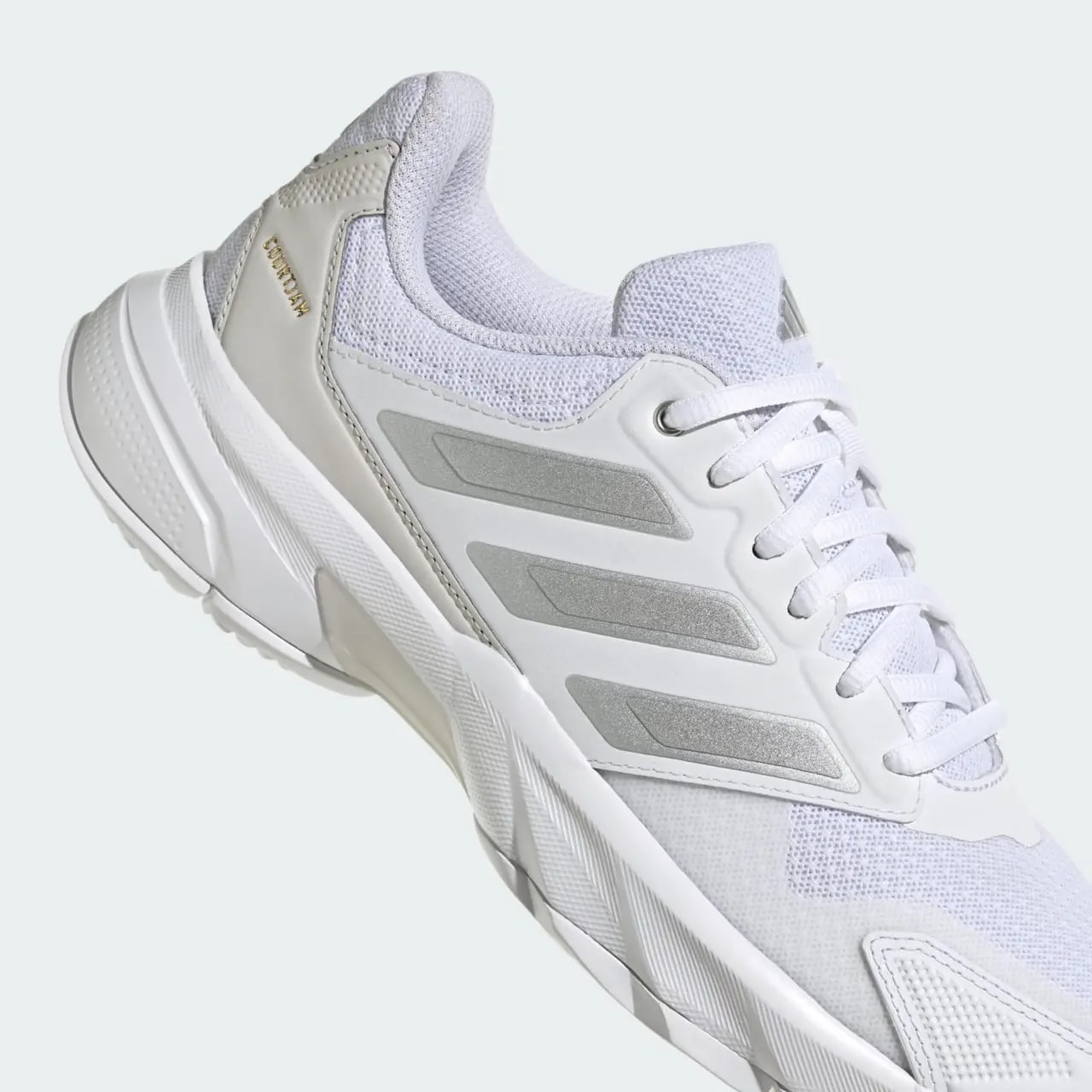 Giày Adidas CourtJam Control 3 Tennis 'White' ID2457 — ảnh 3