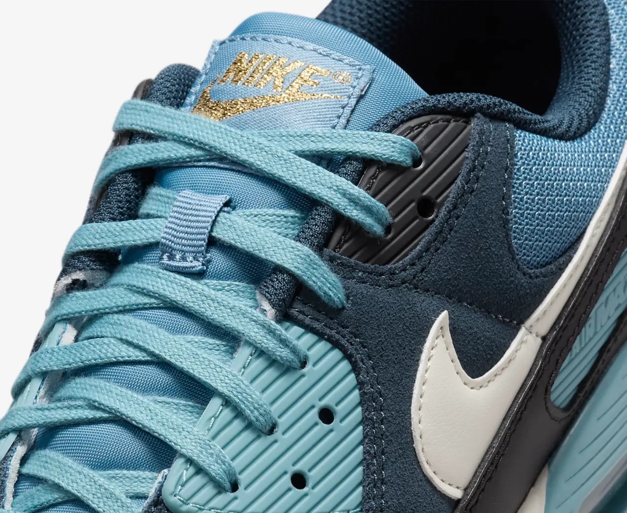 Giày Nike Air Max 90 Premium 'Armory Navy' FZ9895-400 — ảnh 4