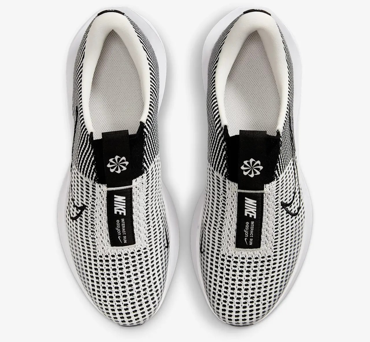 Giày Nike Interact Run EasyOn 'Phantom White Black' FV5590-002 — ảnh 3