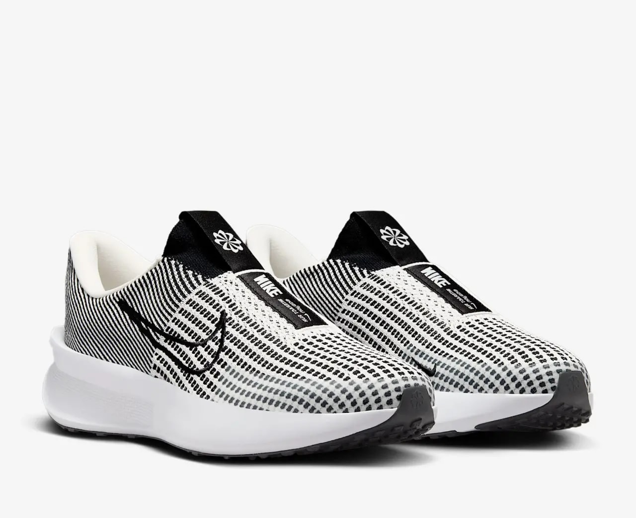Giày Nike Interact Run EasyOn 'Phantom White Black' FV5590-002 — ảnh 2