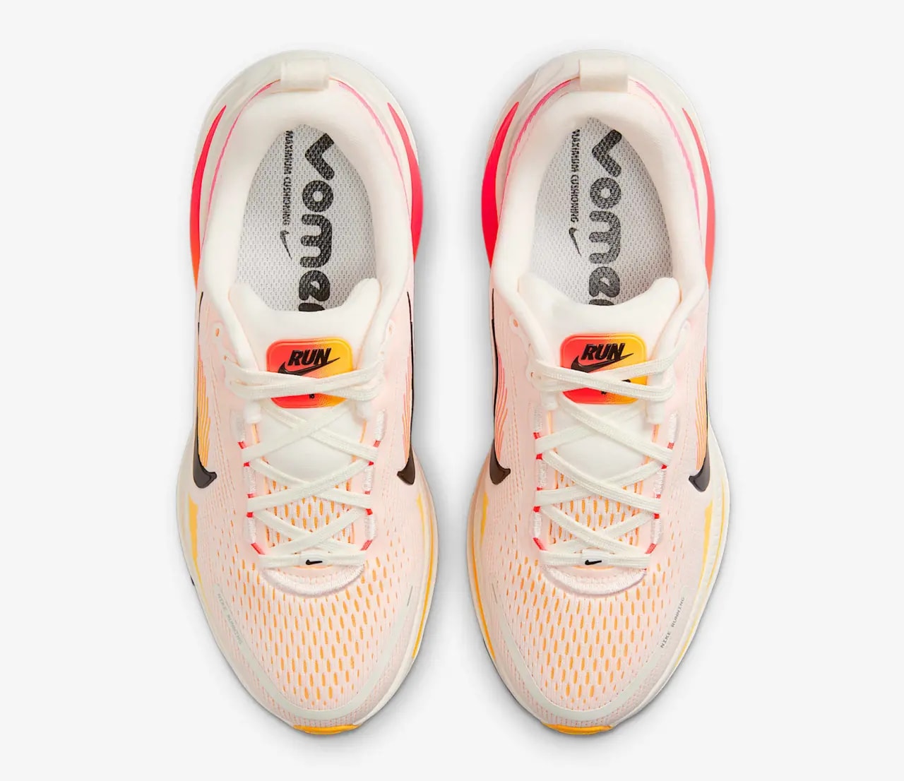 Giày Nike Vomero 18 GS 'Sail Bright Crimson' HQ2157-102 — ảnh 4