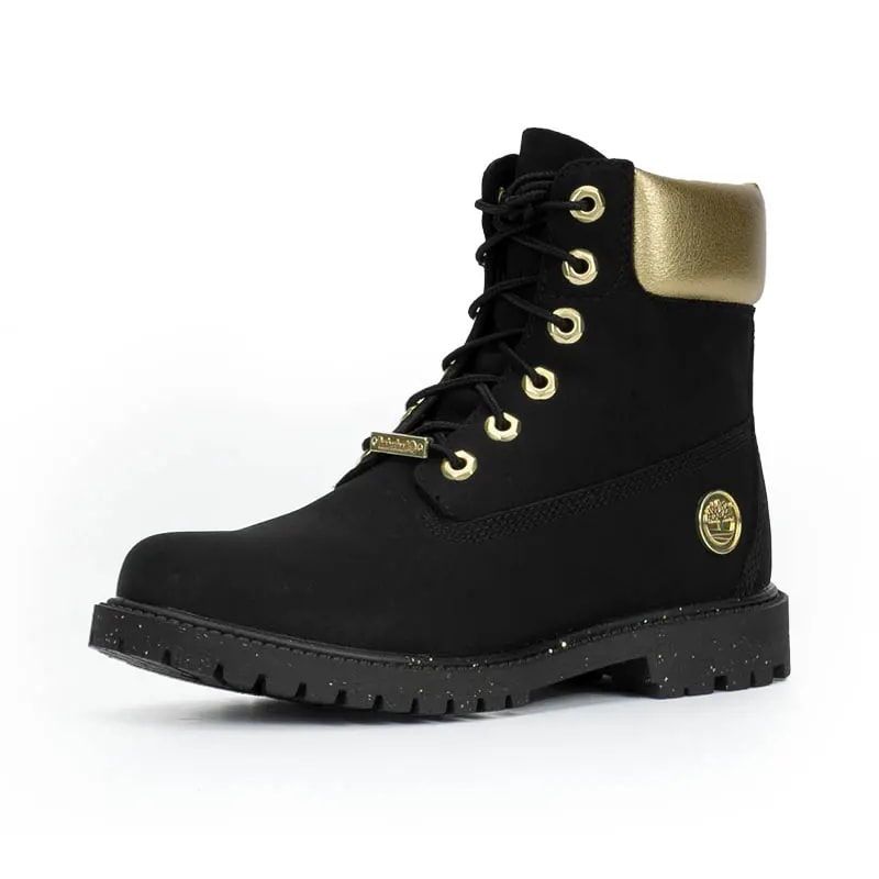 Giày Timberland Heritage 6 Inch Waterproof 'Black' A5RRMW — ảnh 4