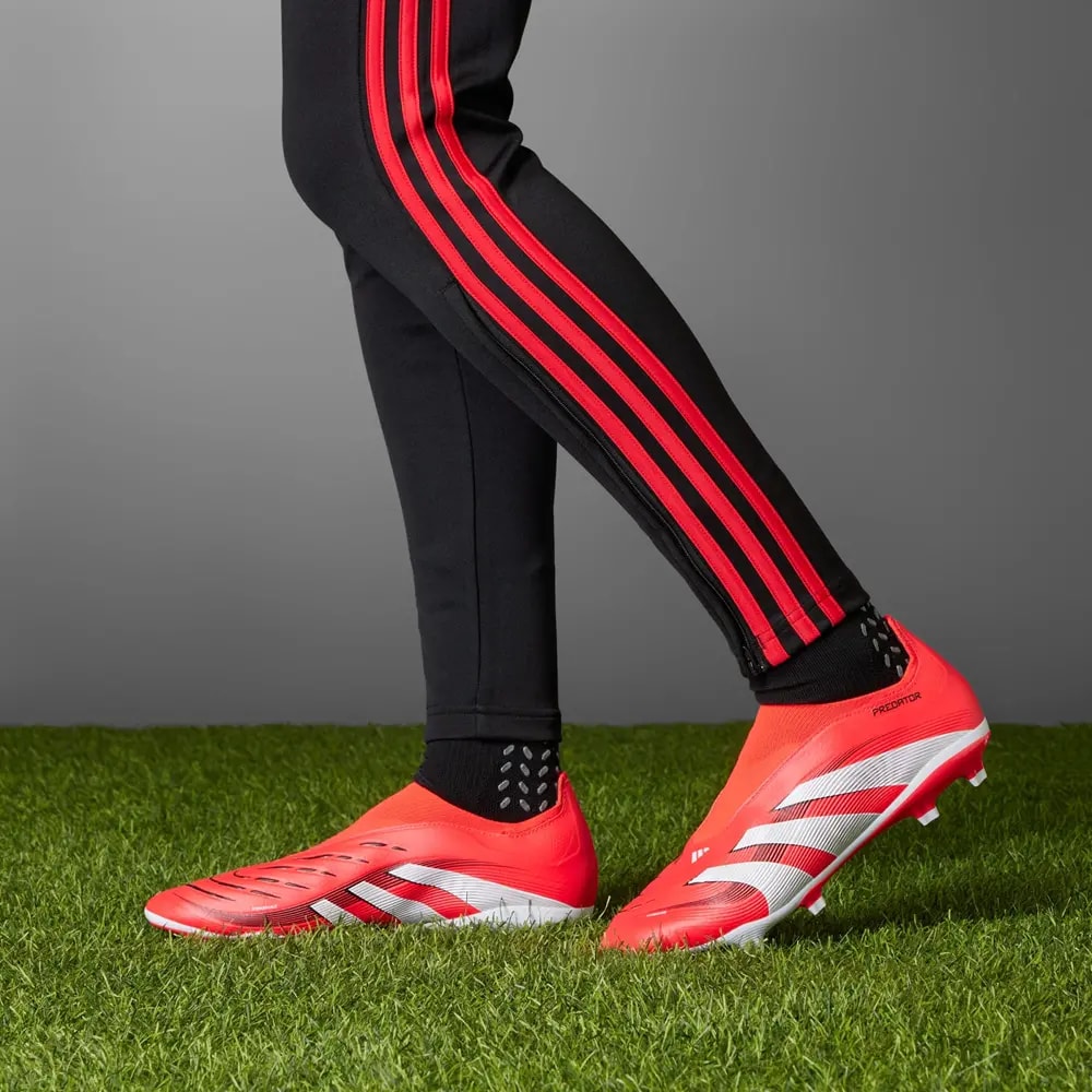 Giày Adidas Predator League Laceless FG/MG Cleats 'Red' ID3859 — ảnh 4