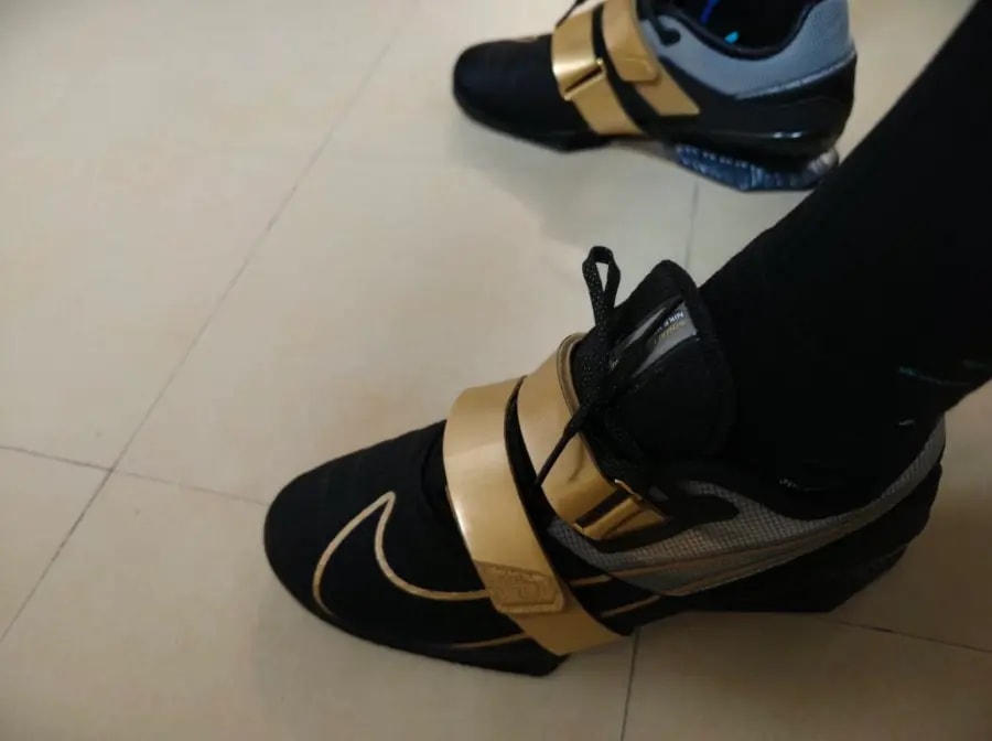Giày Nike Romaleos 4 'Black Metallic Gold' CD3463-001 — ảnh 4