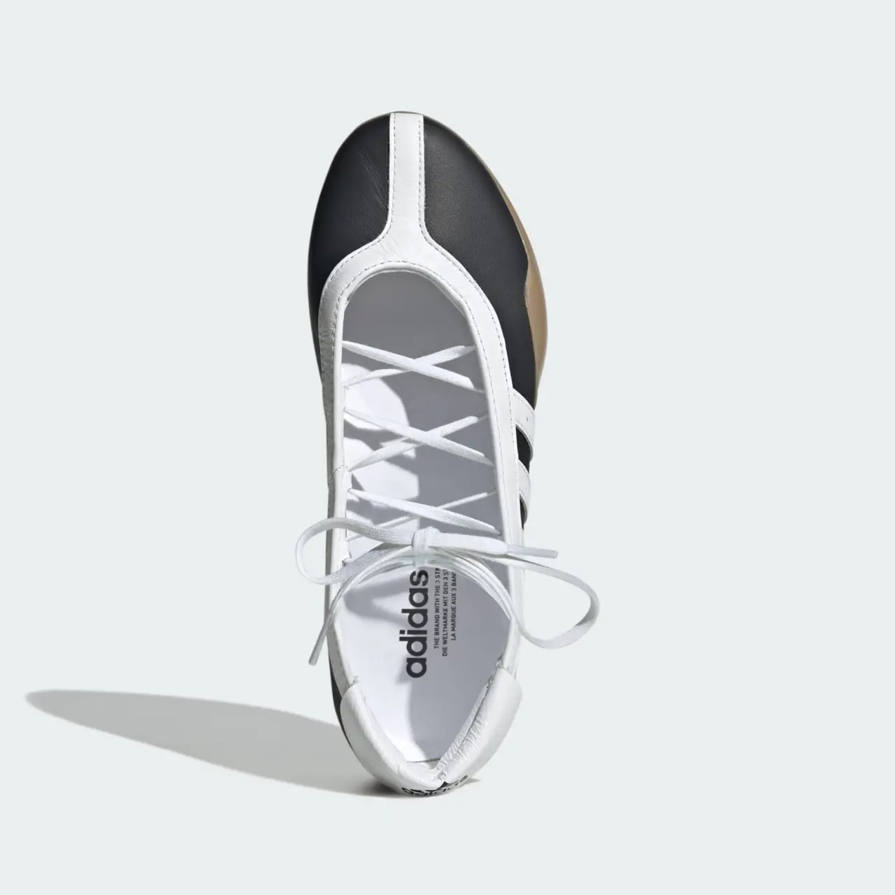 Giày Adidas Taekwondo Mei Ballet 'Black White' JR7031 — ảnh 5