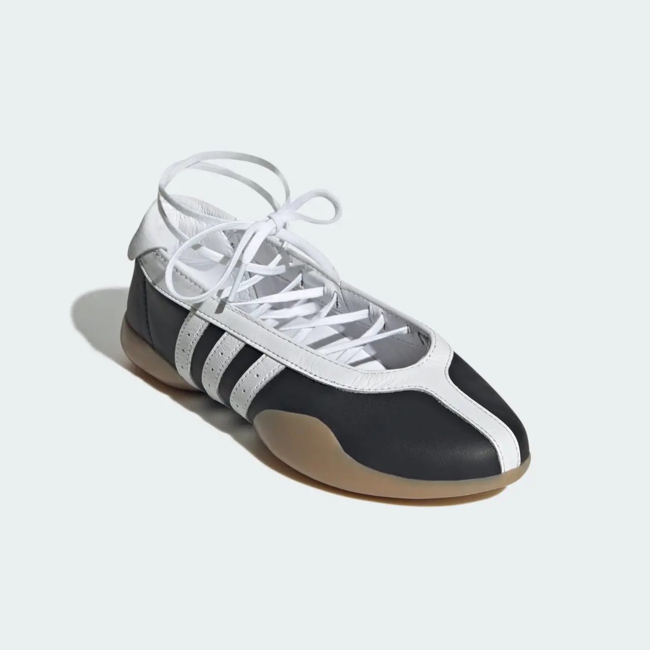Giày Adidas Taekwondo Mei Ballet 'Black White' JR7031 — ảnh 4