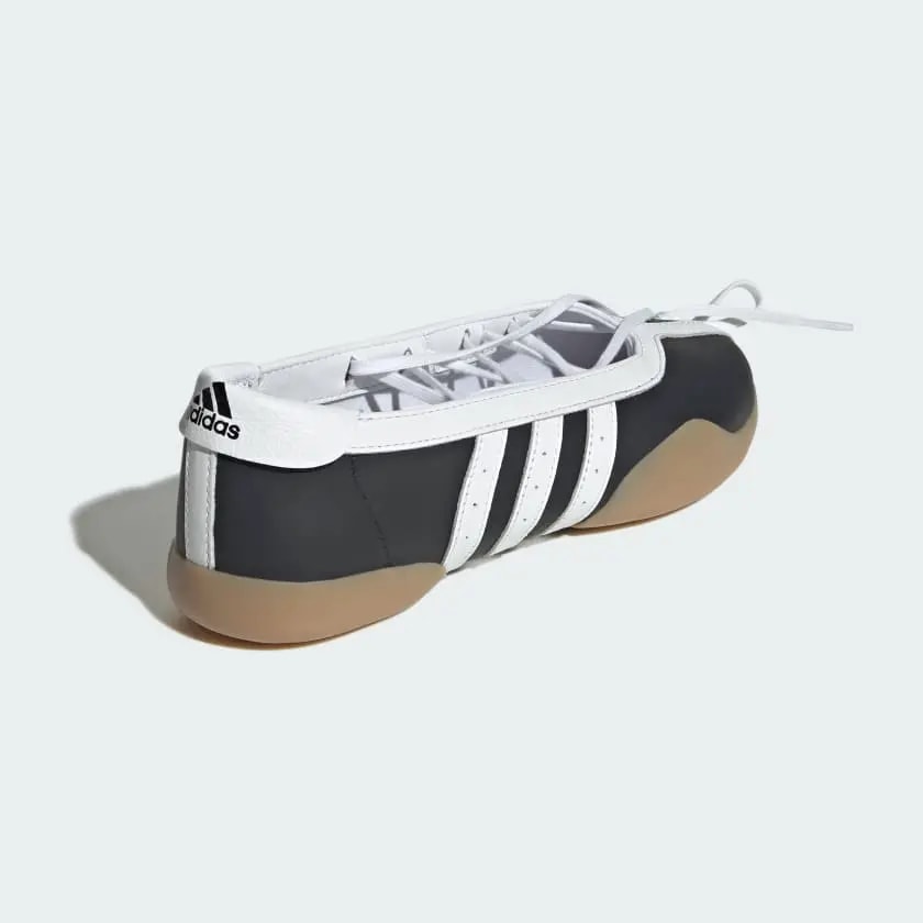 Giày Adidas Taekwondo Mei Ballet 'Black White' JR7031 — ảnh 3