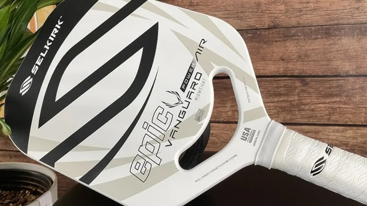 Vợt Pickleball Selkirk Vanguard Power Air Epic 13mm 'White Black' — ảnh 5
