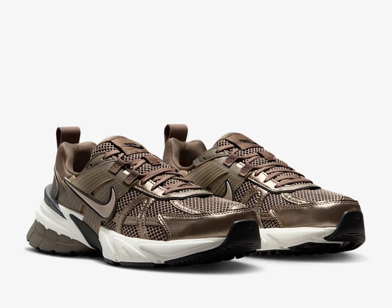 Giày Nike V2K Run 'Brown Mesh' FD0736-202 — ảnh 4