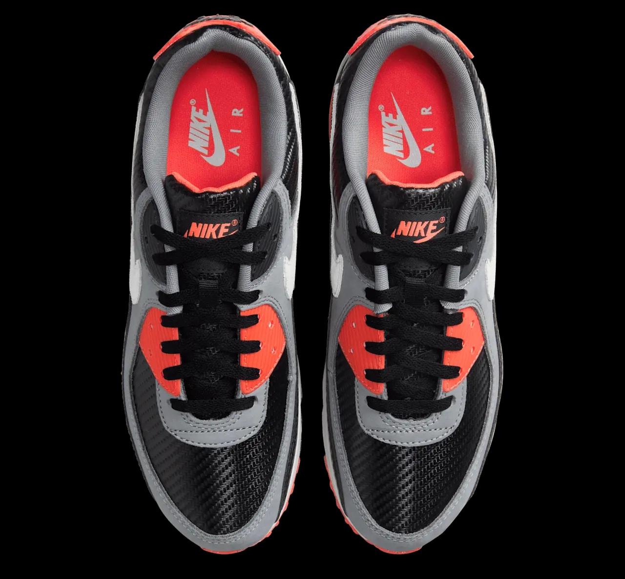 Giày Nike Air Max 90 Premium 'Carbon Fiber Infrared' HM9432-001 — ảnh 5