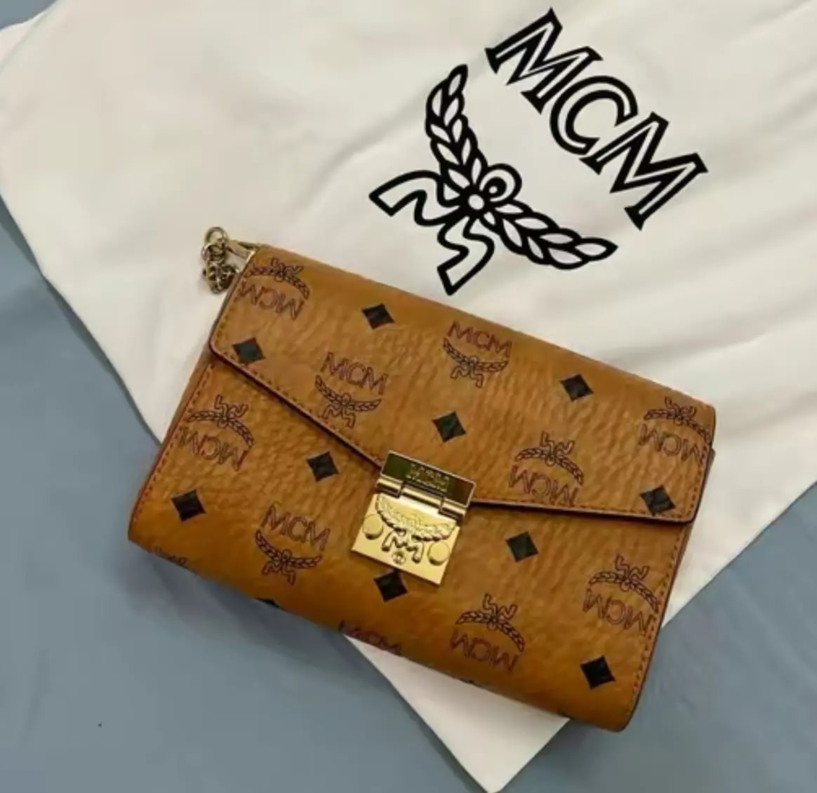 Túi MCM Tracy Flap Crossbody In Visetos 'Beige' MYZ9SME04CO001 — ảnh 3