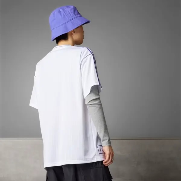 Áo Adidas Real Madrid Terrace Icons 'White' JF2581 — ảnh 3