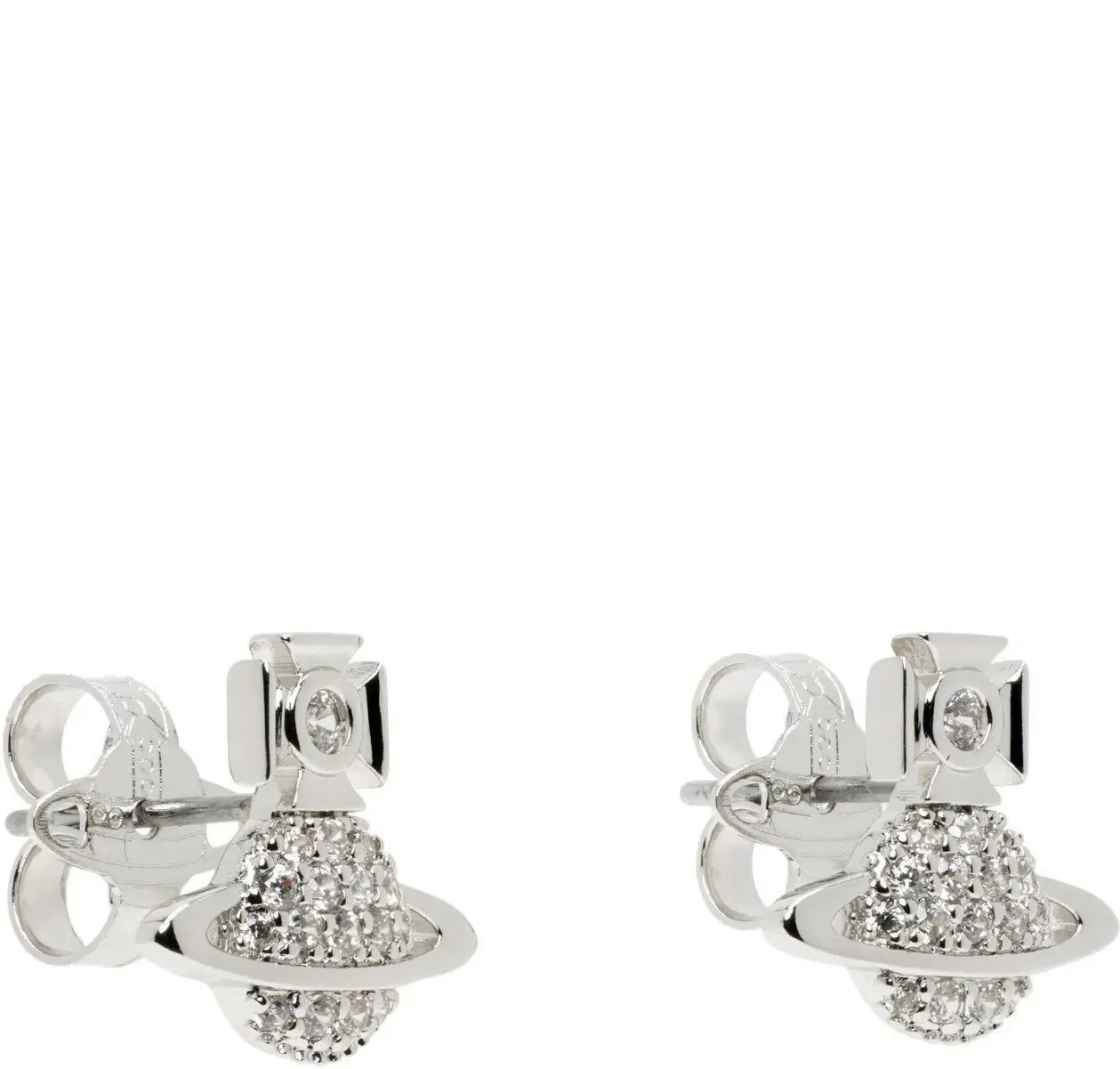 Bông Tai Vivienne Westwood Tamia Earrings 'Silver' 62010036-02P102-SM — ảnh 2