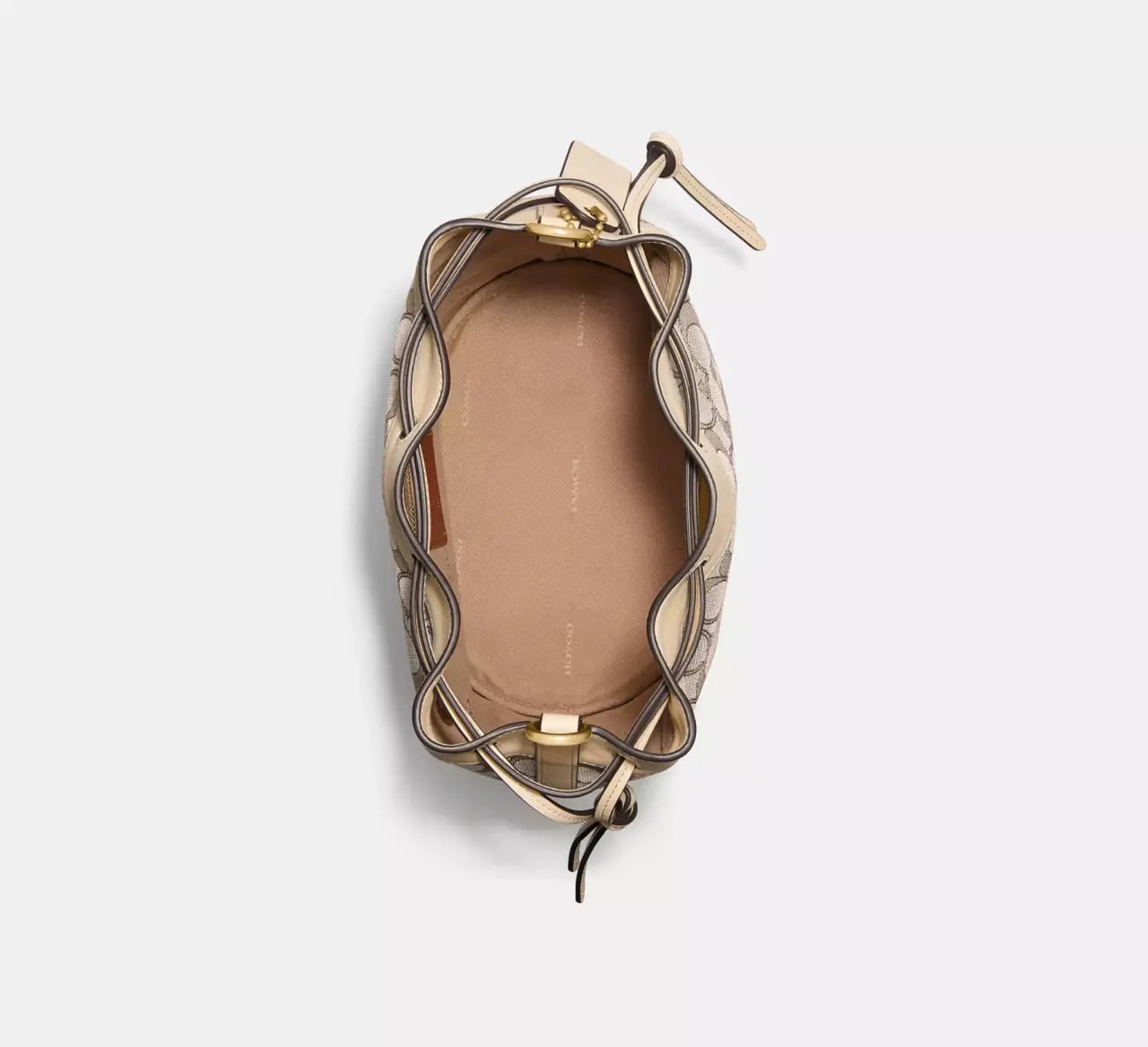 Túi Coach Field Bucket Signature Jacquard 'Beige' C3853-B4SHG — ảnh 4